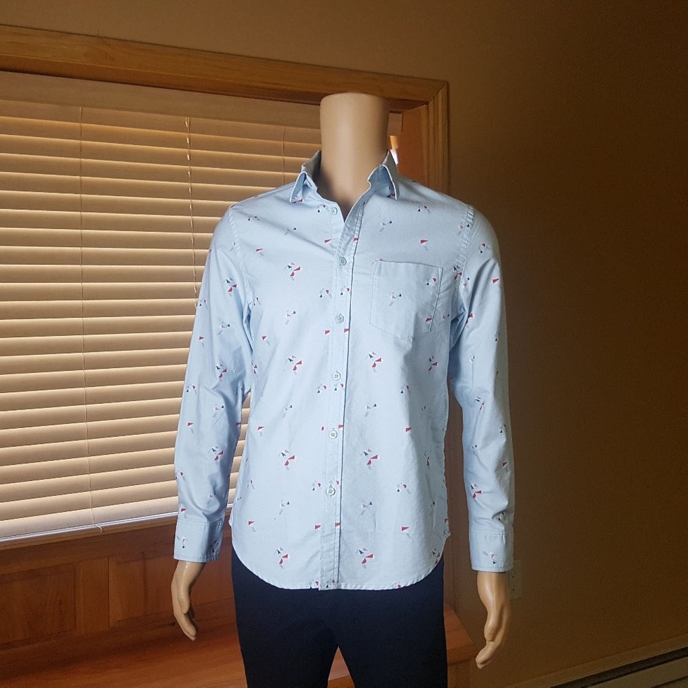 Mossimo Supply Co. Pattern Oxford - EUC